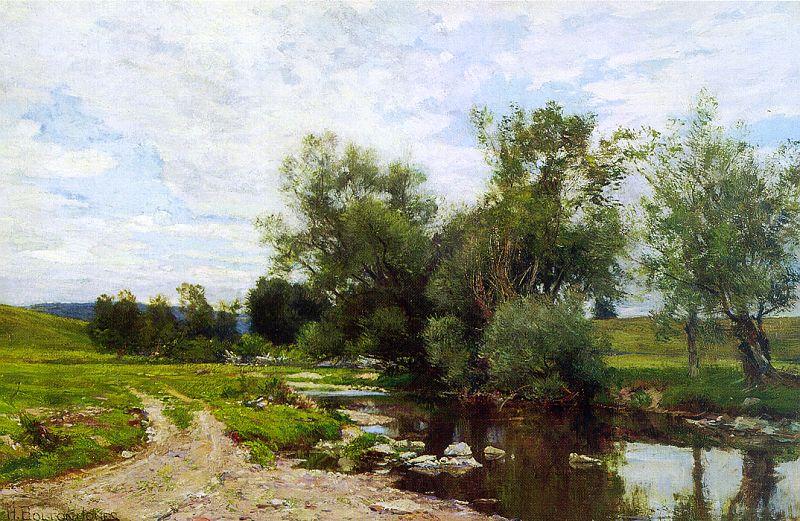 Hugh Bolton Jones On the Green River Spain oil painting art